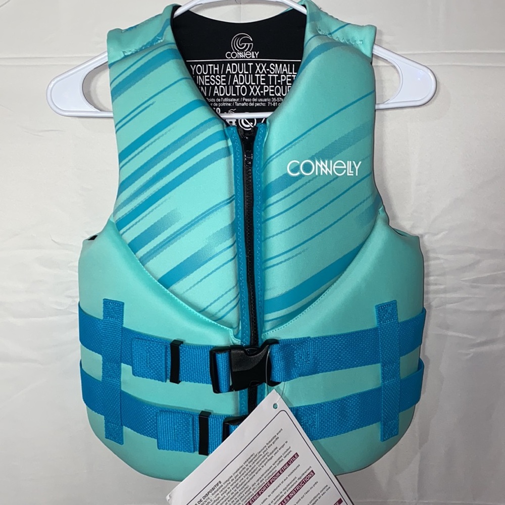 NWT!! Connelly Promo Neo Life Vest Jacket Size Youth Adult XX-Small 77-1…